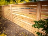 Horizontal cedar fence - Seattle, Ecoyards.com