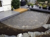 Old Country stone paver patio - West Seattle, Ecoyards.