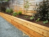 Raised garden bed with cedar siding - West Seattle, Ecoyards.