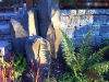 Roman Pisa retaining wall with basalt column features - West Seattle, Ecoyards.