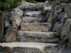 Ledgestone steps - Mercer Island, Ecoyards.